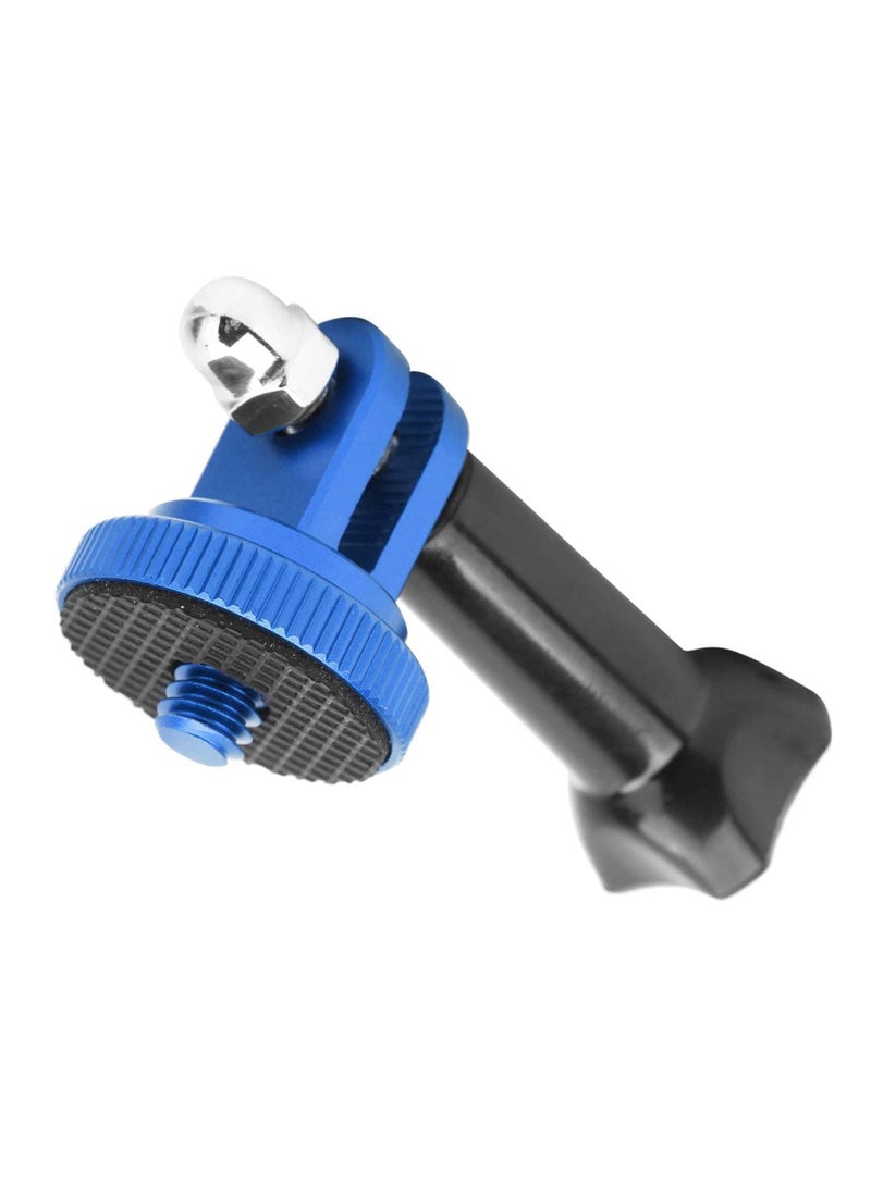 سبائك الألومنيوم قوس الكاميرا تركيب محول تمديد الذراع متوافق مع insta360 واحد X3 / X2 / X ( الأزرق ) - Image 4