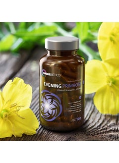 OmniBiotics Organic Evening Primrose Oil ; Clinical Strength 1500 Mg ; 10% Gla ; Coldpressed Nongmo ; Hormone Balance For Women ; Menopause And Pms Support ; 120 Vegan Softgel Capsules  - Image 4