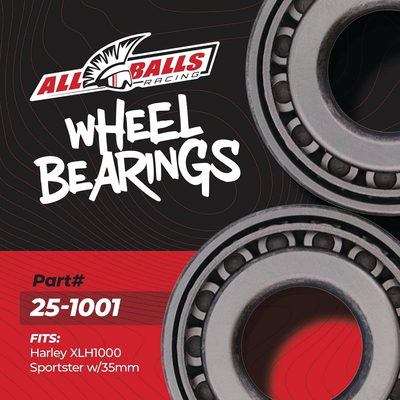 All Balls 25-1001 Wheel Bearing Kit for Harley Motorcycles - Image 5