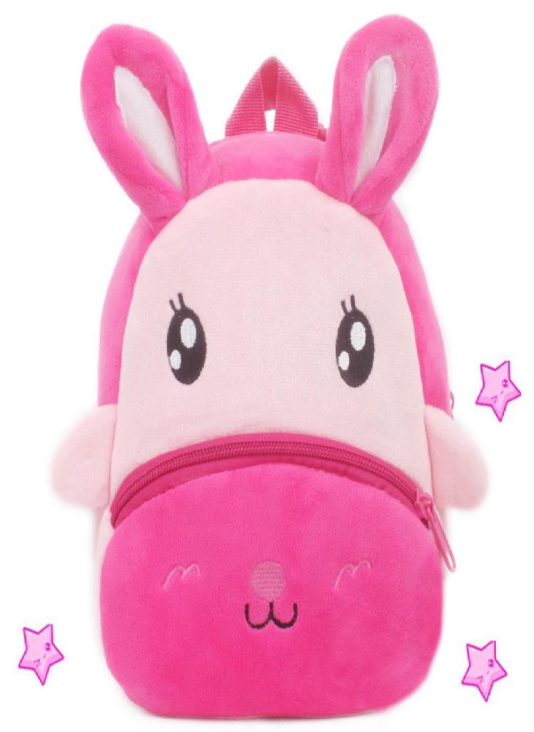 Eckek - Cute Animal Cartoon Backpack School Bag Suit for 1-3 Years Old Baby Boys Girls - Image 1