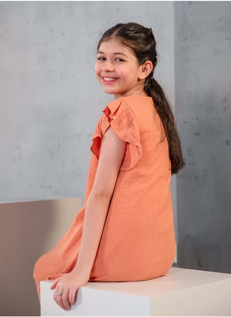 Bunai Bunai Root Collection Rust-colored Dress  - Image 5