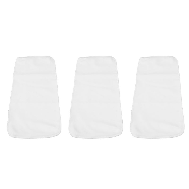 3pcs Unbleached Castor Oil Pack DE Velvet Fabric Wrap Reusable Castor Oil Pads for Heat Compress - Image 2