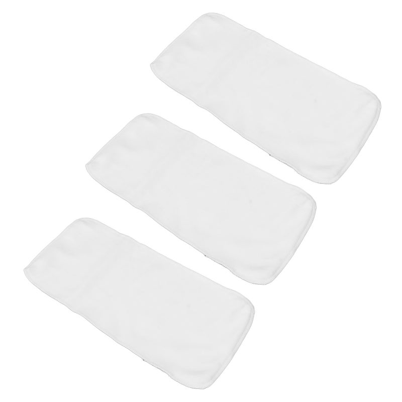 3pcs Unbleached Castor Oil Pack DE Velvet Fabric Wrap Reusable Castor Oil Pads for Heat Compress - Image 3