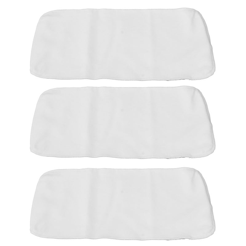 3pcs Unbleached Castor Oil Pack DE Velvet Fabric Wrap Reusable Castor Oil Pads for Heat Compress - Image 5