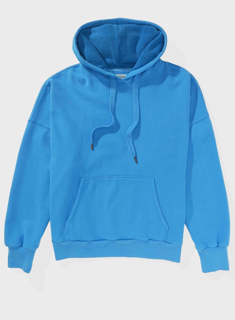 American Eagle Drawstring Hoodie - Image 3