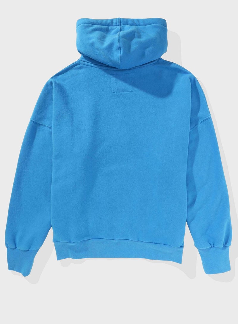 American Eagle Drawstring Hoodie - Image 4