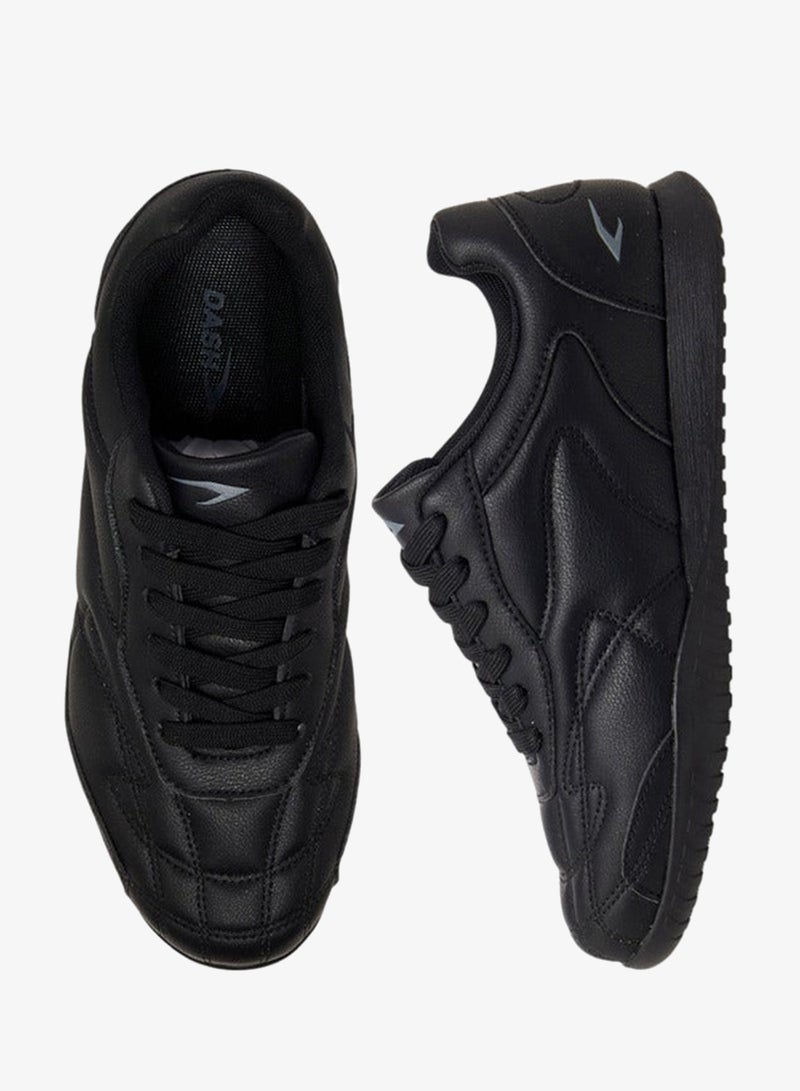 داش حذاء رياضي نسائي بشعار وتفاصيل برباط - Image 3