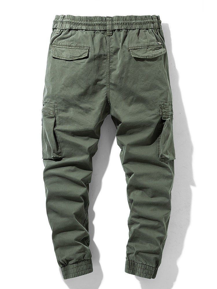 Trendy Men'S New Functional Style Retro Multi-Pocket Toe Overalls Elastic For 658 - Image 5