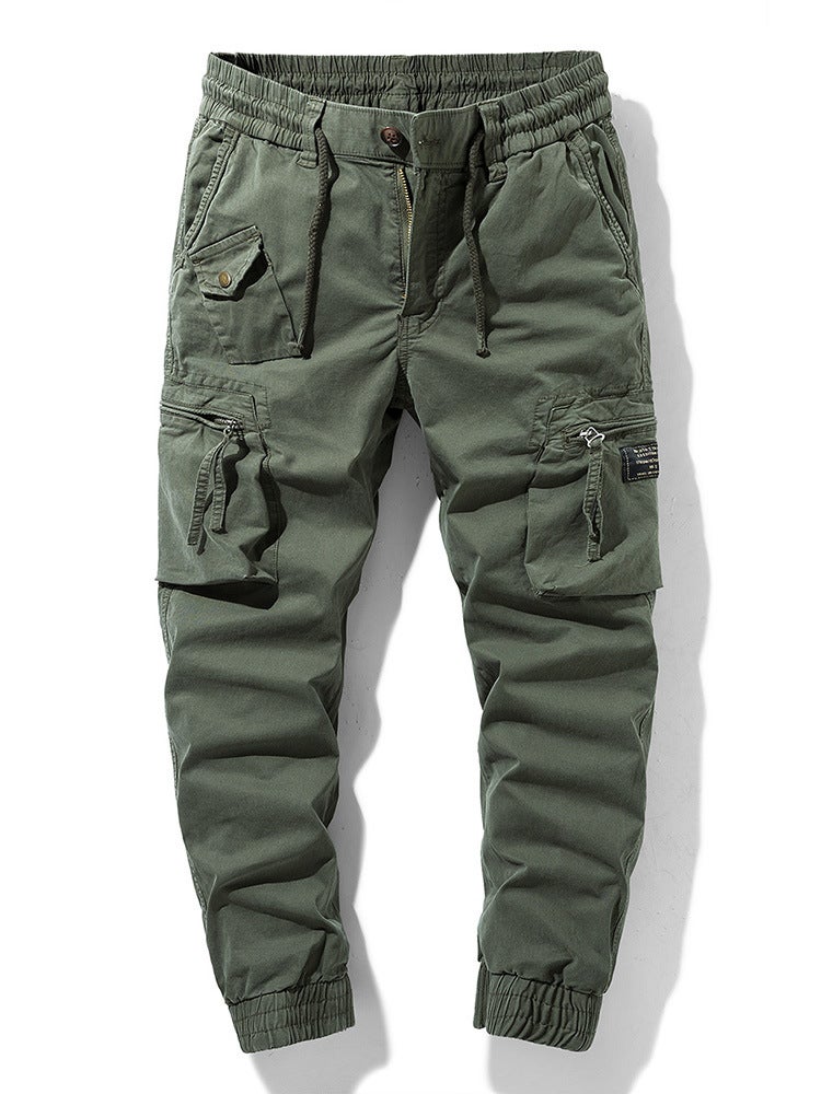 Trendy Men'S New Functional Style Retro Multi-Pocket Toe Overalls Elastic For 658 - Image 4