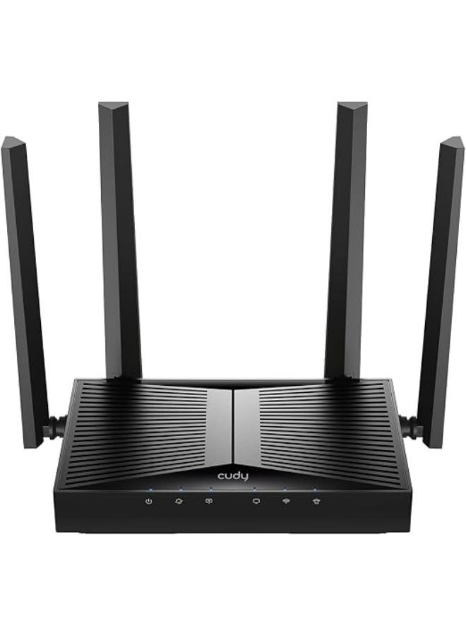 CUDY WR3600 BE3600 DUAL-BAND WI-FI 7 GIGABIT ROUTER, 4-STREAM, MU-MIMO, HIGH-GAIN ANTENNAS, VPN, CUDY MESH, APP & CLOUD CONTROL - Image 1