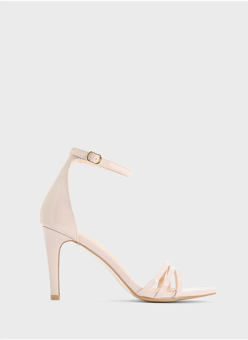 ايلا Stiletto Heel Three Strap Sandal