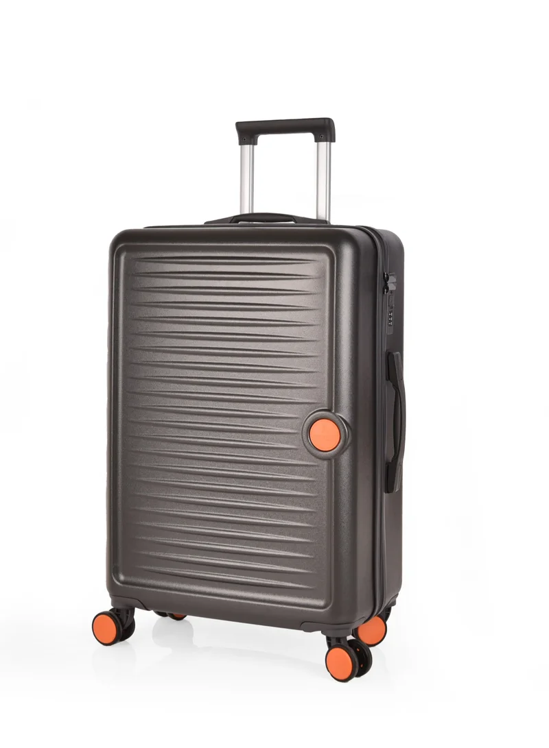 Track TRACK Luggage Set, Acrylonitrile Butadiene Styrene (ABS) Material, Trolley Travel Bag with Carry On Cabin and Checked In Sizes, TSA Lock and 4 Double Wheels, Lightweight, Size 20/24/28