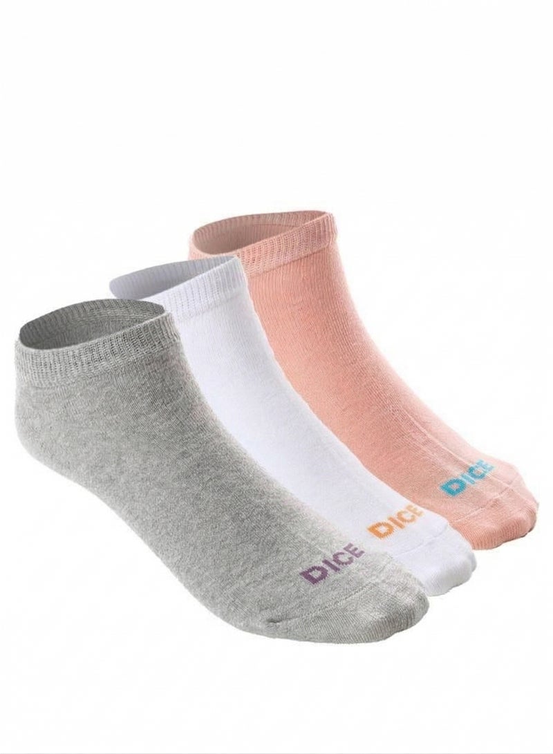 women half socket socks 3 pack