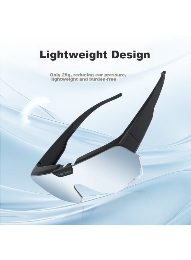 Vozapow Outdoor Polarized Sports Sungl For Hiking, Climbing, Skiing, Cycling - Anti-fog, Windproof, Uv Protection - Image 3