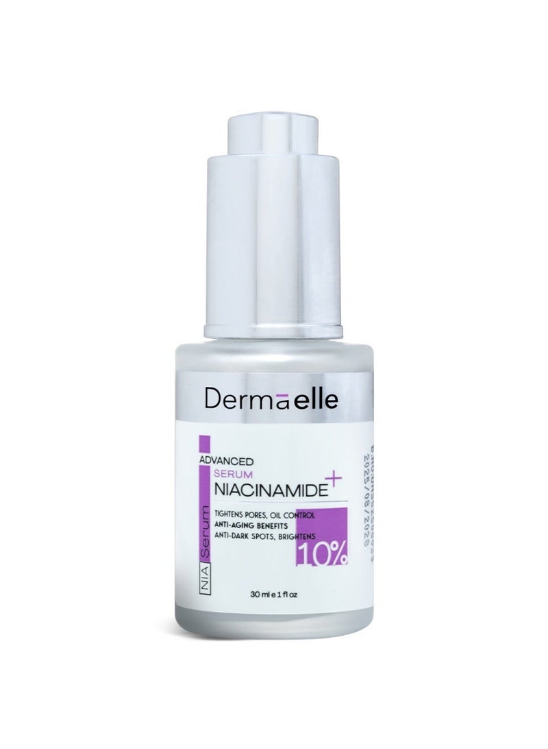 Dermaelle Advanced Niacinamide 10% Serum 30ml - Image 1