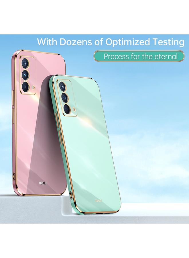 شين لي تونج جراب لهاتف OPPO A93، جراب هاتف TPU مطلي بالكهرباء 6D بحافة مستقيمة - Image 2