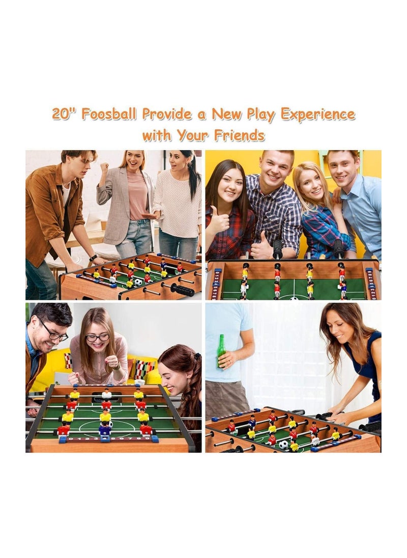 Spall Football Table With Ball Portable Mini Table Football Game Arcade Table Soccer For Backyard And Sports Competition  - Image 5