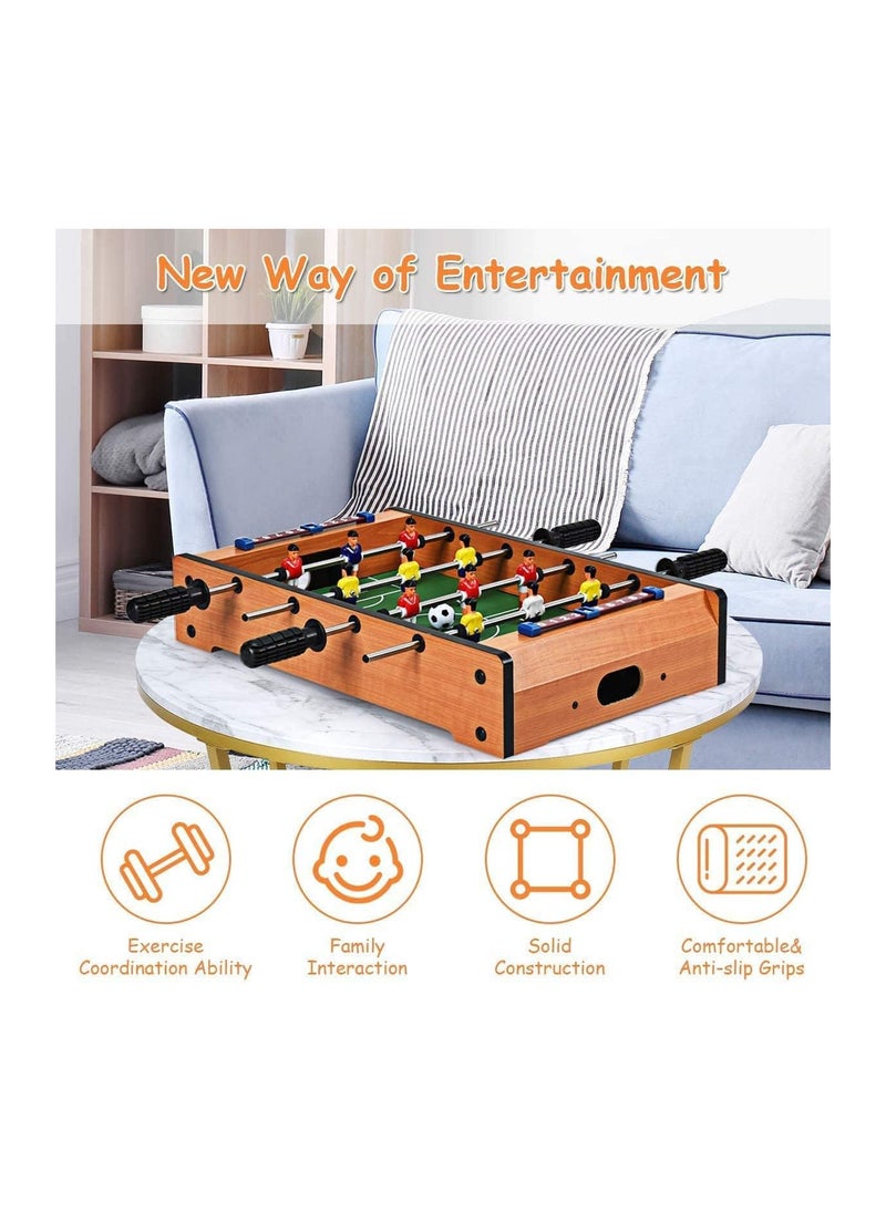 Spall Football Table With Ball Portable Mini Table Football Game Arcade Table Soccer For Backyard And Sports Competition  - Image 4