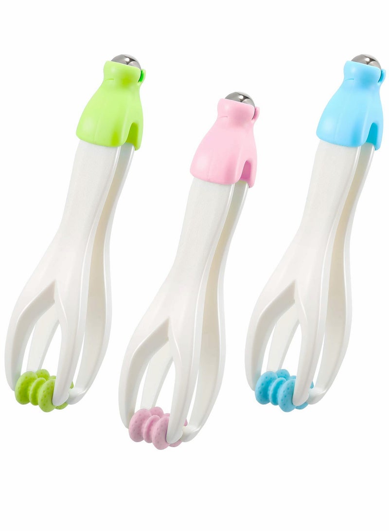 إسكدنيا Finger Wrist and Hand Massager Massage Roller Tools Handheld Blood Circulation for Man Woman (3 Pieces) - Image 1