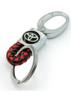 TOYOTA Car Keychain TOYOTA Logo Keychain Lobster Claw Clasp Key Chain  - Image 1