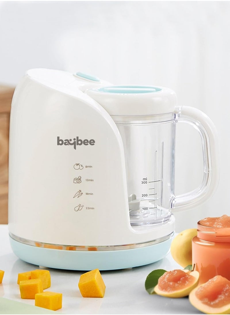 BAYBEE - Premium 4-In-1 Smart Multifunction Electric Food Processor, Steamer, Blender With 600 ML Jar, Steam Basket And Scraper - Image 1