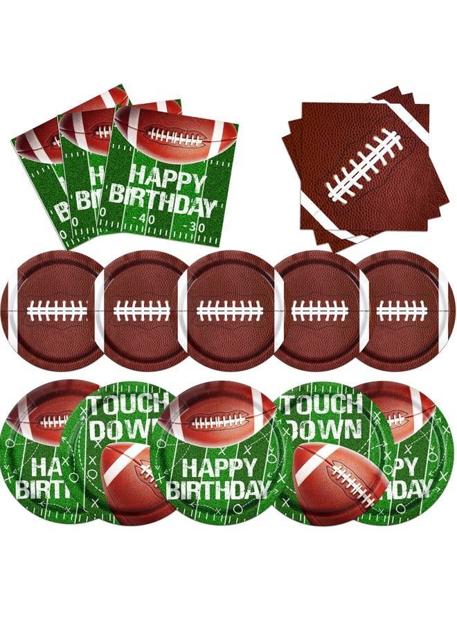 Dydamud Football Plates and Napkins - Image 1