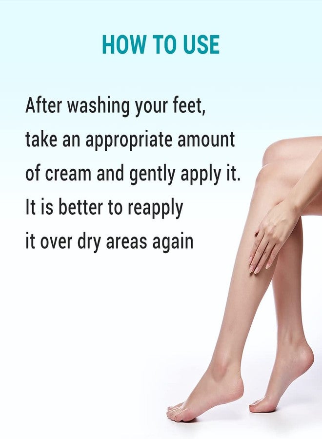 Derma B Urea 9.8% Foot Cream, 2.7 fl oz (80ml) - Image 5
