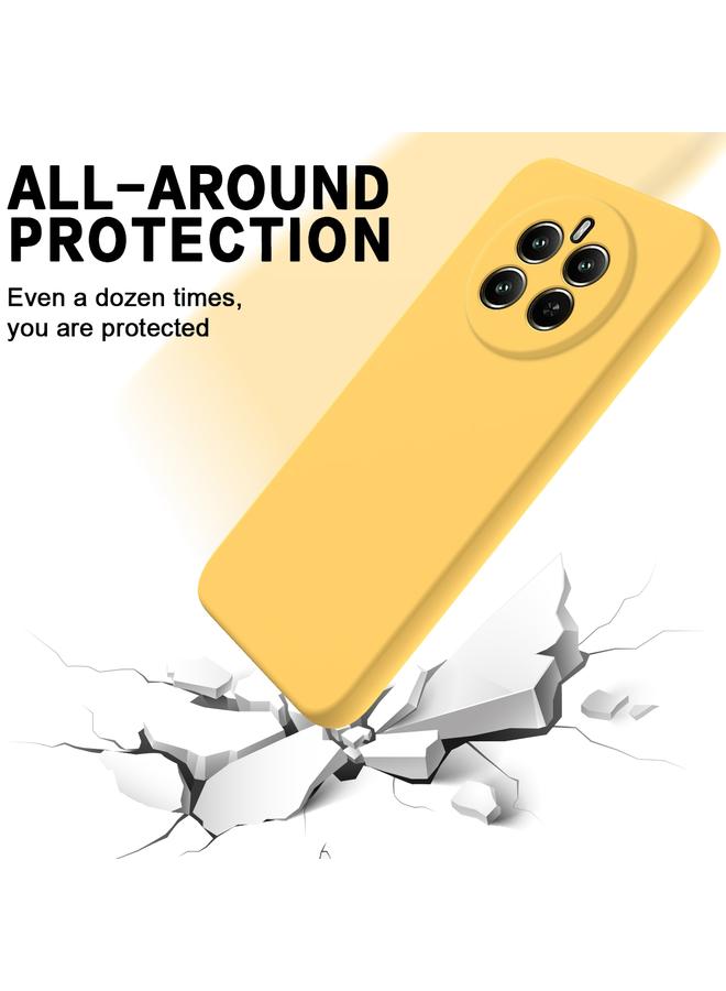 اس-توب جراب لهاتف Realme 12 Pro / 12 Pro+ جراب هاتف مقاوم للصدمات من السيليكون السائل بلون نقي - Image 3