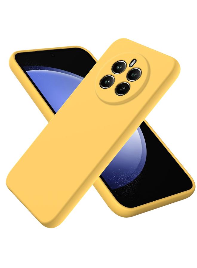 اس-توب جراب لهاتف Realme 12 Pro / 12 Pro+ جراب هاتف مقاوم للصدمات من السيليكون السائل بلون نقي - Image 1