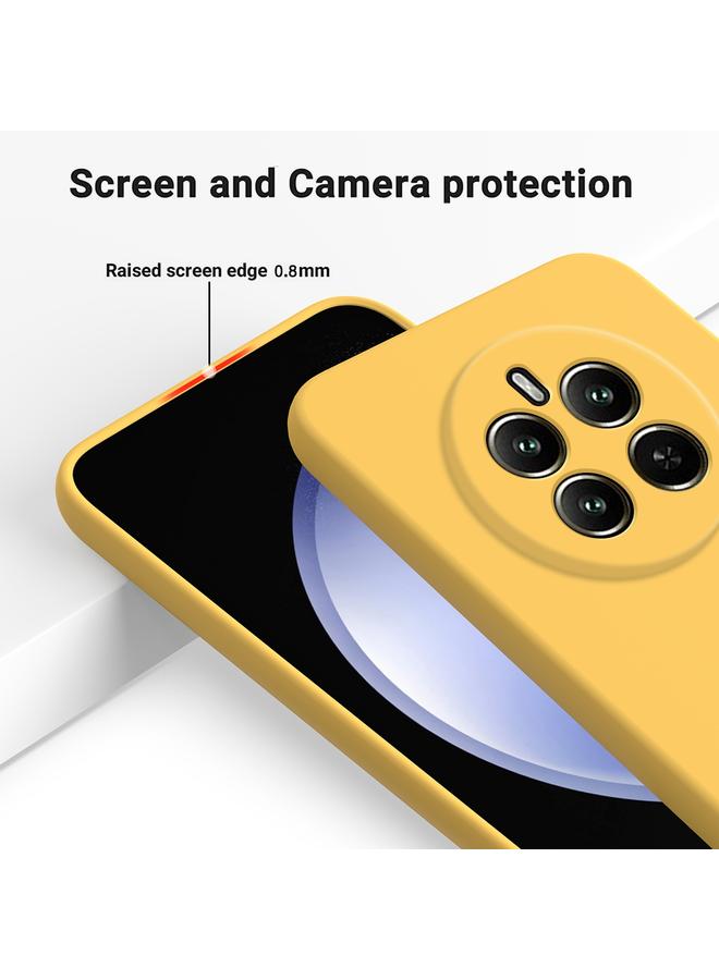 اس-توب جراب لهاتف Realme 12 Pro / 12 Pro+ جراب هاتف مقاوم للصدمات من السيليكون السائل بلون نقي - Image 5