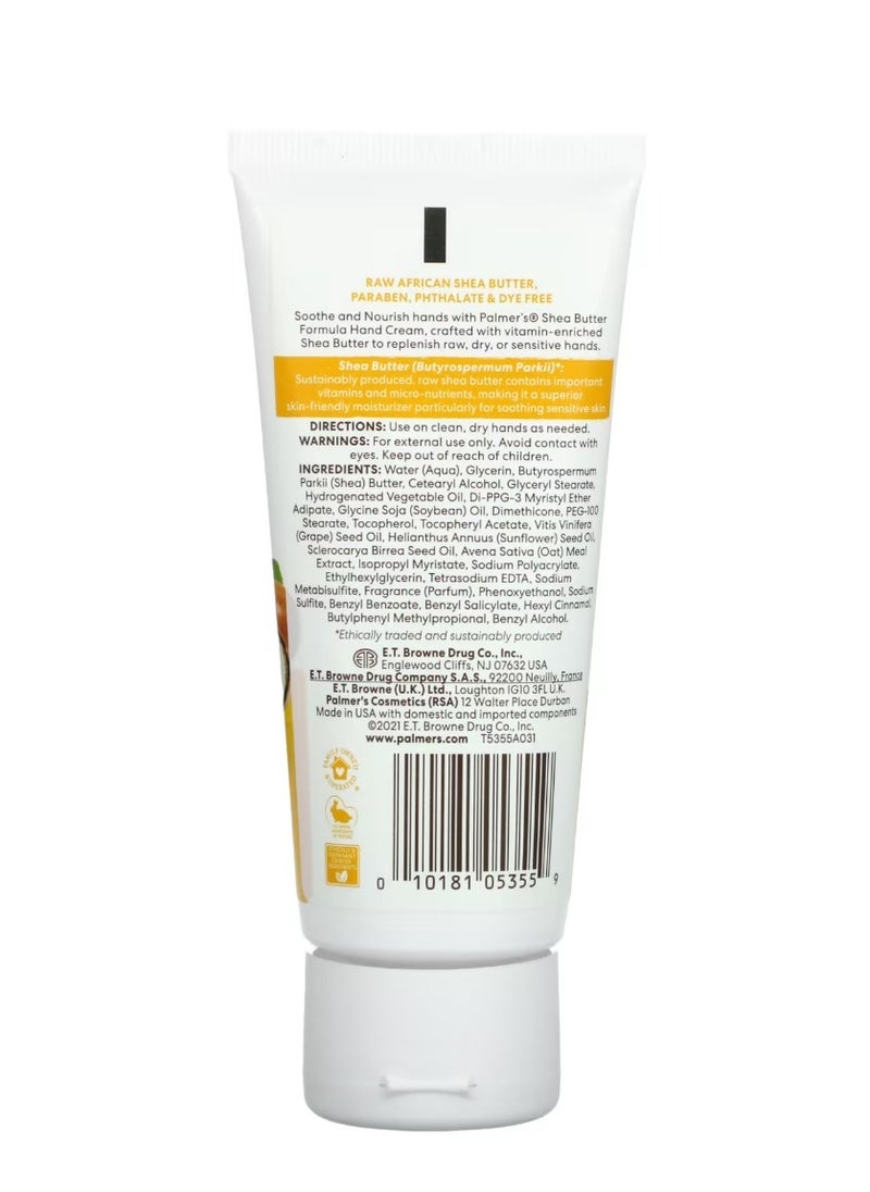 PALMER'S Shea Butter Formula® with Vitamin E Raw Shea Nourish Hand Cream 3.4 oz (96 g)  - Image 2