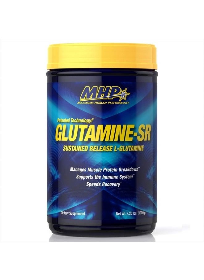 Maximum Human Performance , Glutamine SR, Immune Heatlh, Muscle Recovery, Support Muscle Mass, Speed Recovery, 160 Servings, 2.2 Pound (Pack of 1)  - Image 1