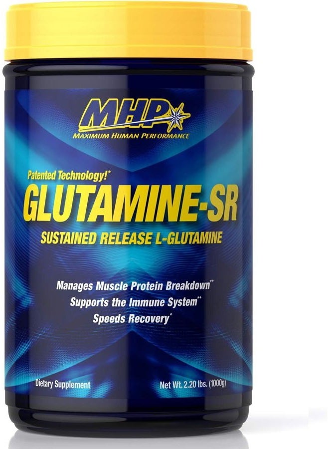 Maximum Human Performance , Glutamine SR, Immune Heatlh, Muscle Recovery, Support Muscle Mass, Speed Recovery, 160 Servings, 2.2 Pound (Pack of 1) - Image 1