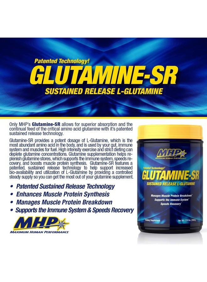 Maximum Human Performance , Glutamine SR, Immune Heatlh, Muscle Recovery, Support Muscle Mass, Speed Recovery, 160 Servings, 2.2 Pound (Pack of 1) - Image 3
