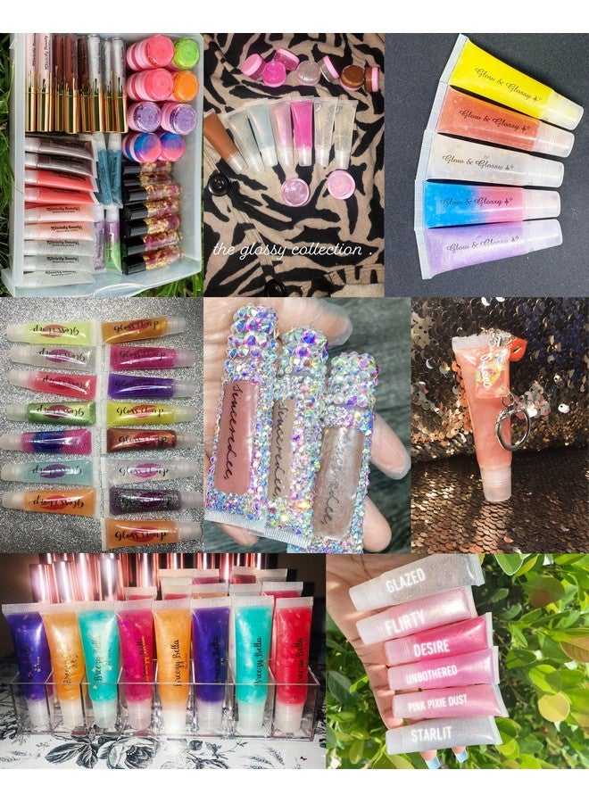 HONBAY 10Pcs 8Ml Refillable Clear Empty Lip Gloss Balm Containers Soft Empty Tubes - Image 5