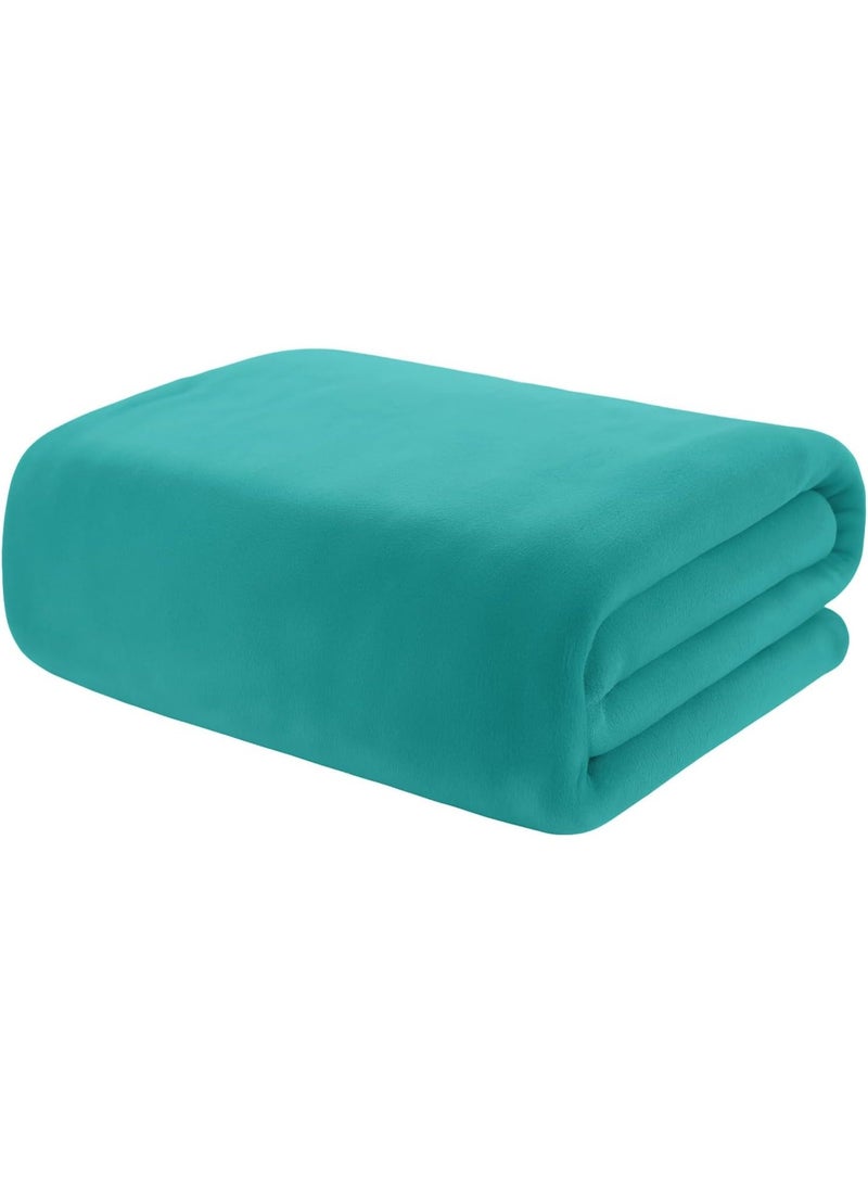 Fabienne Over-Sized Beach Towel 100x200cm Microfiber Extra Large Bath Sheet Pool Towel Yoga Towel Spa Towel Soft, High Absorption and Quick-Drying Turquoise - Image 1