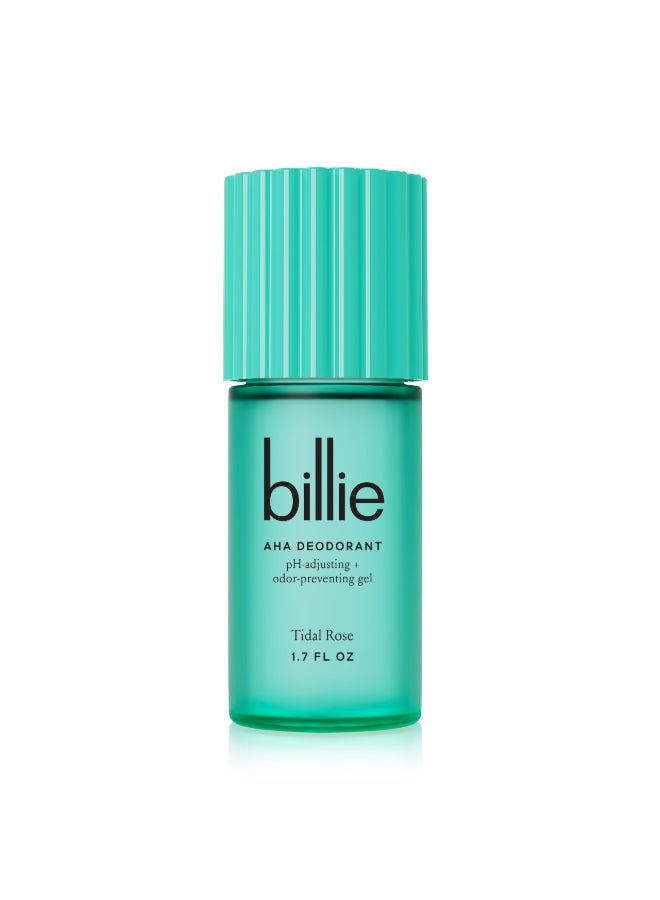 Billie AHA Deodorant 24hour OdorPreventing Gel AluminumFree Tidal Rose 17oz - Image 2