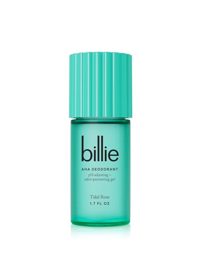 Billie AHA Deodorant 24hour OdorPreventing Gel AluminumFree Tidal Rose 17oz - Image 1
