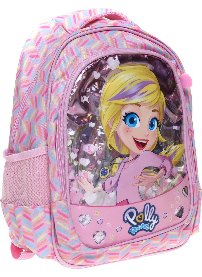 Me Çanta Me Bag 40X28X15 Imperteks Pink Girl's Backpack 22450 Polly Pocket  - Image 2