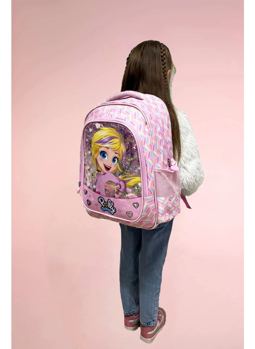 Me Çanta Me Bag 40X28X15 Imperteks Pink Girl's Backpack 22450 Polly Pocket  - Image 5