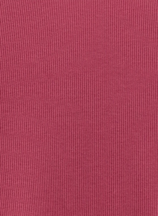 Simple Joys by Carter's Girls' Stretch Rib Dresses, Plum, Floral, 8 - Image 4