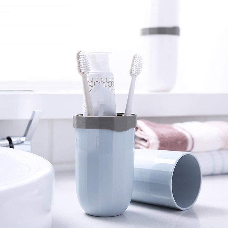 XIBO Portable Capsule Shape Travel Toothbrush, Toothpaste, Toiletry and Cosmetic Holder Case. (1) - Image 4