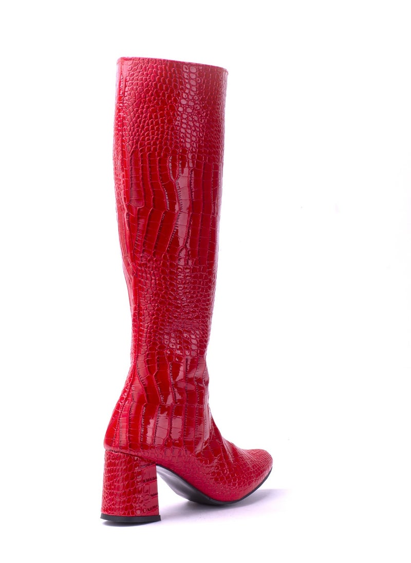 Run  - Long Boot CO-1-Red - Image 1