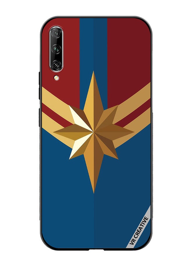 VR CREATIVE Protective Case Cover For Huawei Nova Y9S Captain Marvel Logo Design Multicolour - Image 1