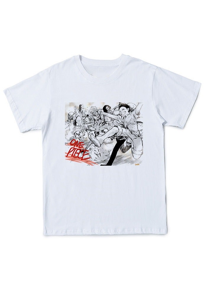 KUYING One Piece Short Sleeved T-Shirt 