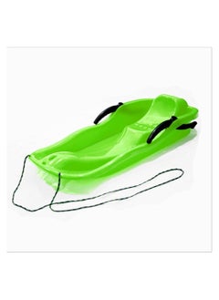 DubaiGallery Outdoor Sports Plastic Skiing Boards Sled Luge Snow Grass Sand Board Ski Pad Snowboard With Rope For Double People 