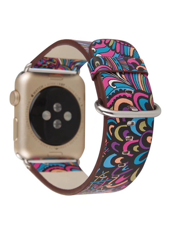 Alyashmac Replacement Band For Apple Watch Series 1/2/3 38mm Multicolour - Image 3