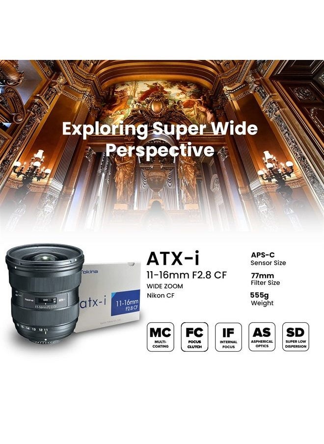 Tokina - TOKINA ATX-i 11-16mm F2.8 Nikon F - Image 1