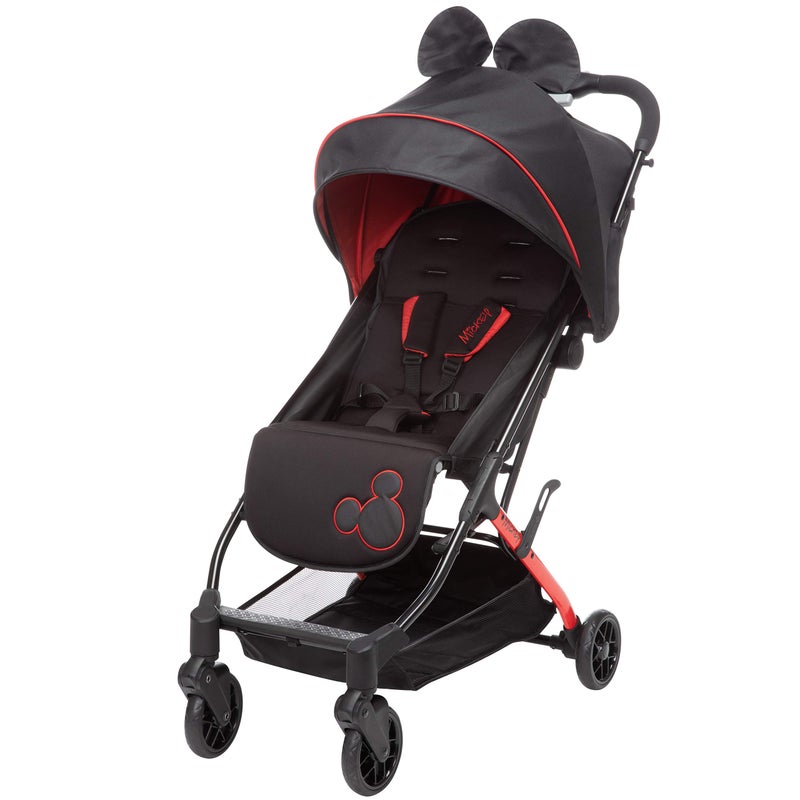 Disney Mickey Mouse Teeny Ultra Compact Stroller, Let's Go Mickey!, Black - Image 1