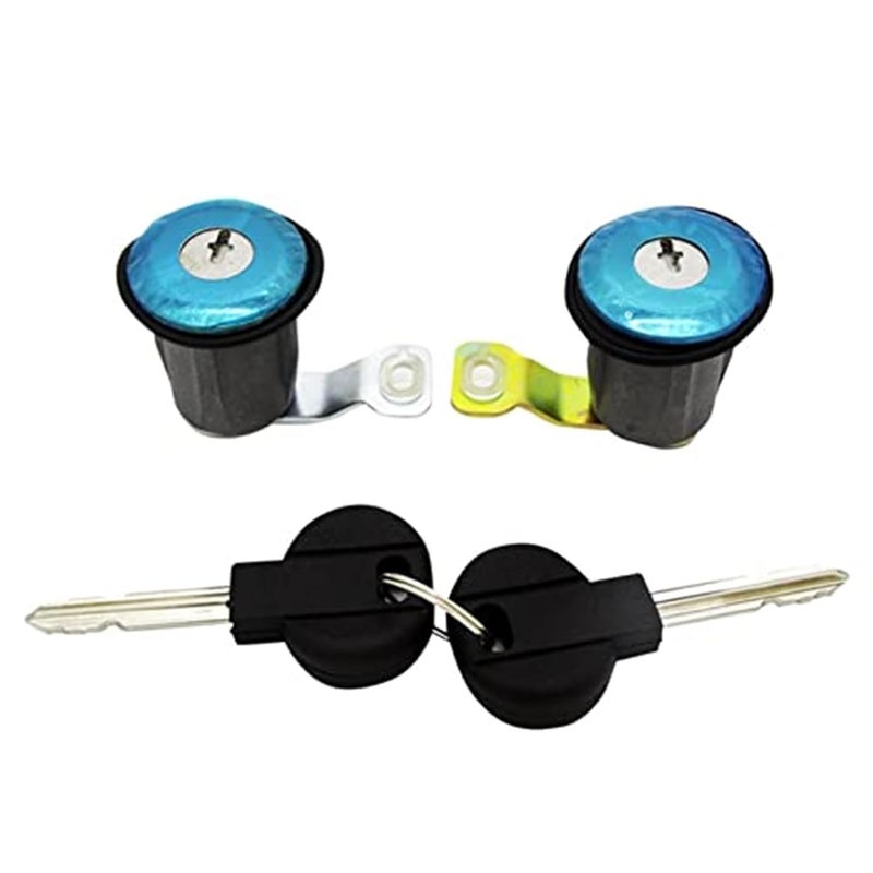 QASULER Door Lock Cylinder Set with Keys - Image 1
